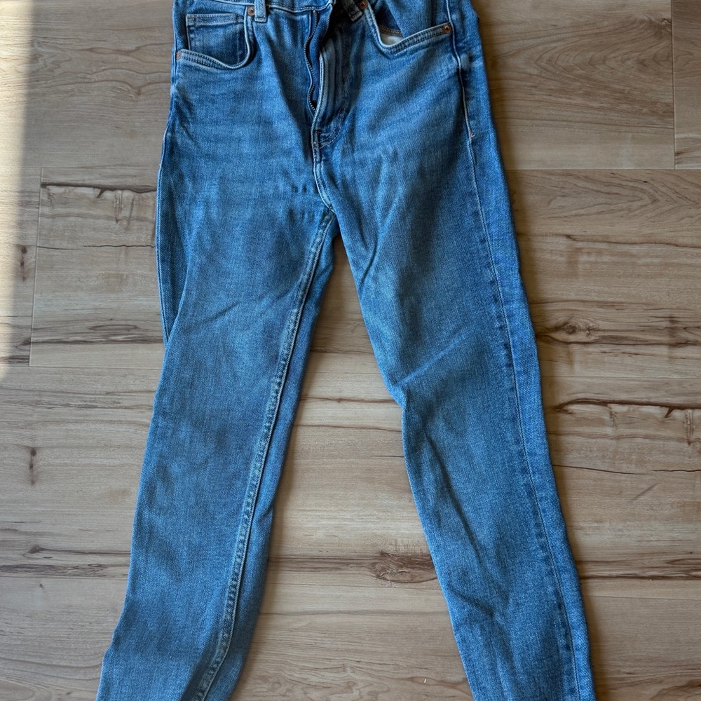 Zara Light Blue Denim Jeans